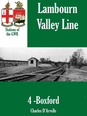 cover image of Boxford Station--Stations of the Great Western Railway GWR